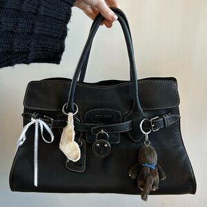 Miu Miu leather bag birkin-style